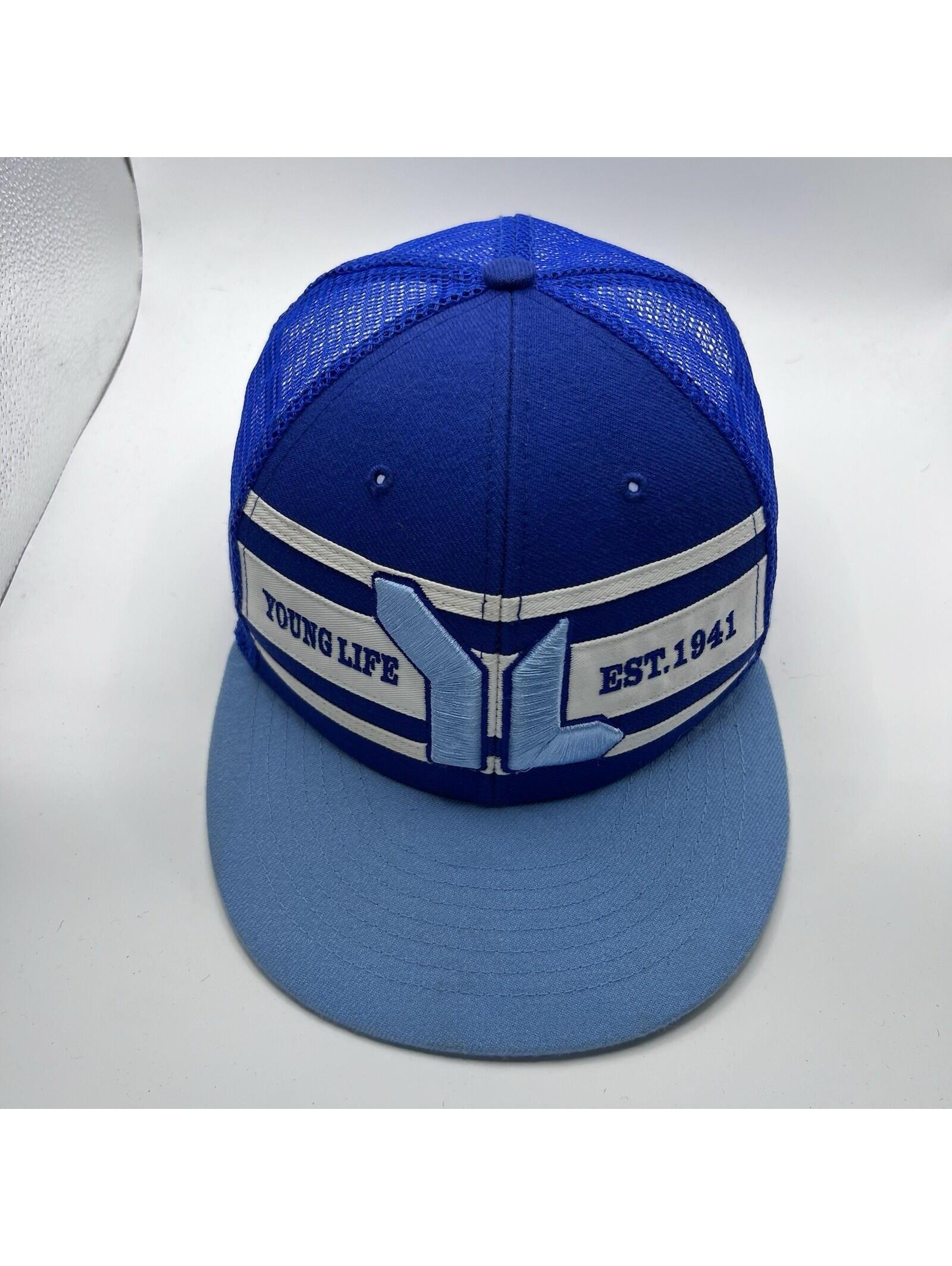 Young Life 47 Brand Snapback Hat Cap Skate Skateboard Surf Logo Men Women Blue